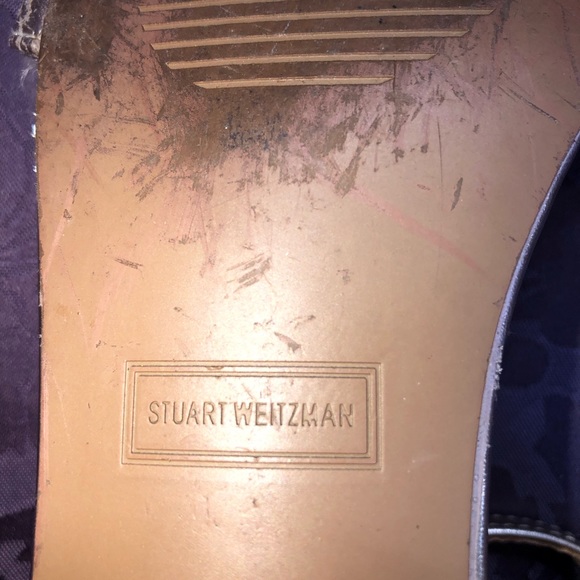 STUART WEITZMAN SIZE 2 PENELOPE NOLA ROSE GOLD SANDAL ANKLE STRAP ZIP UP BACK - Picture 7 of 7